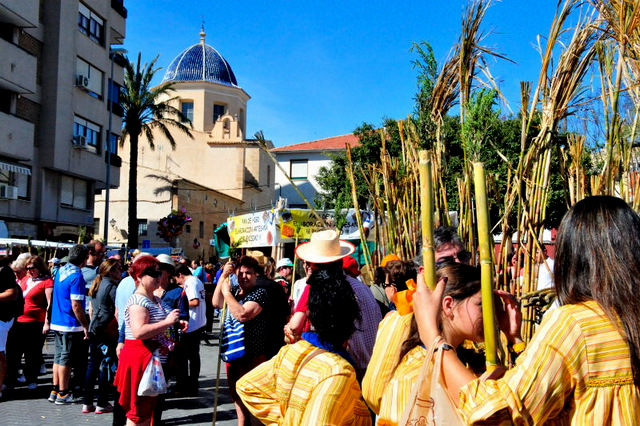 Romería al Monasterio de Santa Faz ( La Peregrina) in Alicante