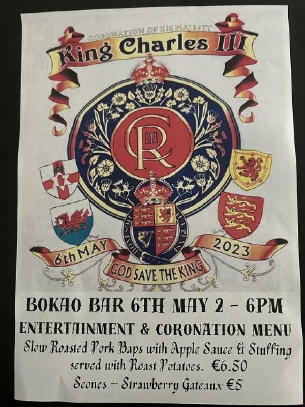 <span style='color:#780948'>ARCHIVED</span> - May 6 Celebrate the Coronation of King Charles III at the Bokao Bar Condado de Alhama Golf Resort