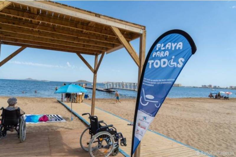 Cartagena invests almost 75k in accessible beach equipment