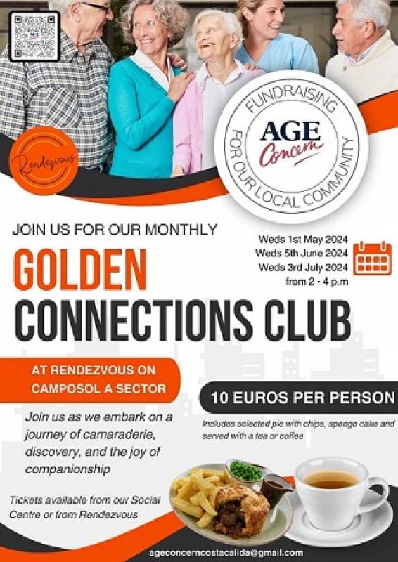 June 5 Age Concern Monthly Golden Connections Club