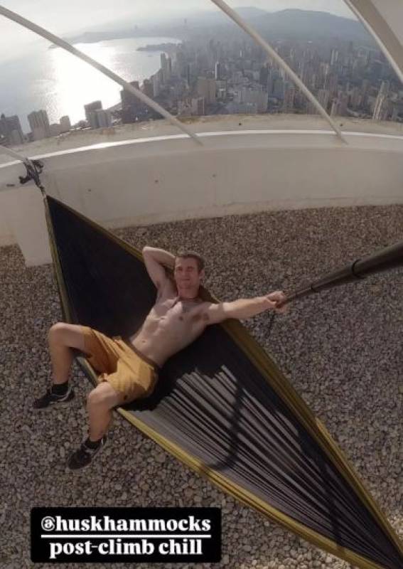 British instagrammer scales third-highest building in Benidorm in social media stunt