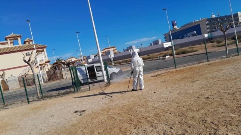 San Pedro del Pinatar to reinforce fumigation and pest control this autumn