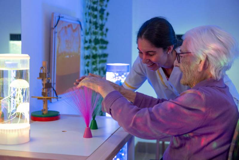 Innovation and technological in care for the elderly at DomusVi Ciudad de Murcia residence in Murcia