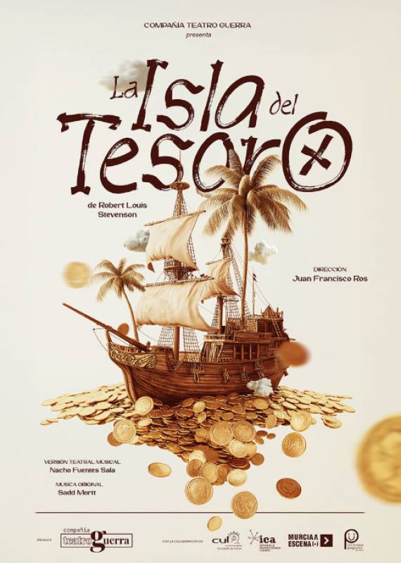 February 7 Treasure Island at the new auditorium in Lorca