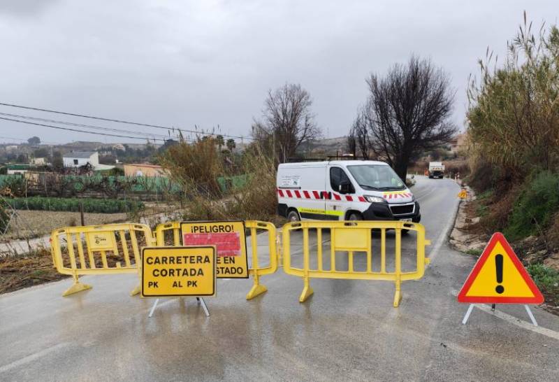 Rain in Murcia: Weekend forecast, storm damage and road closures today