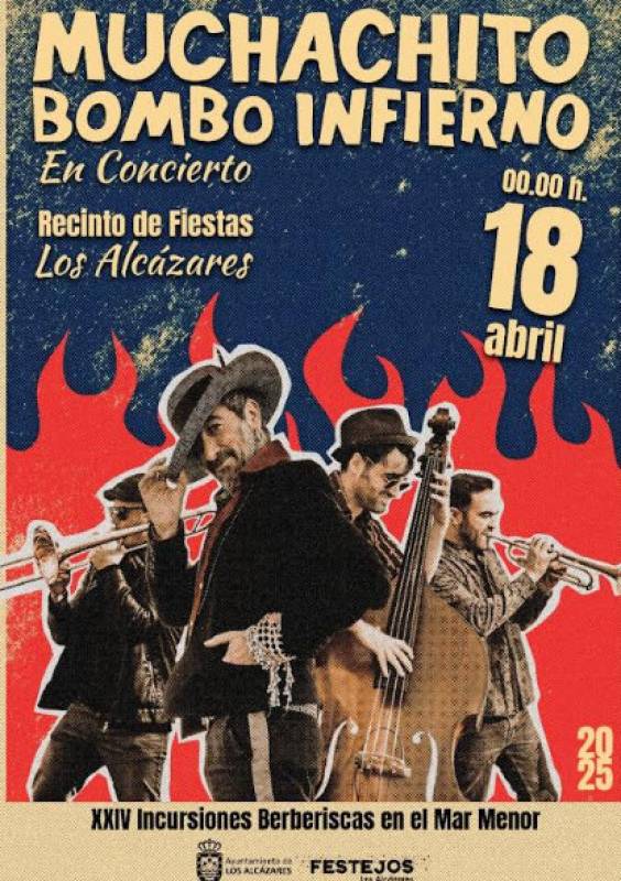 April 17 to 19 Free open-air concerts in Los Alcázares