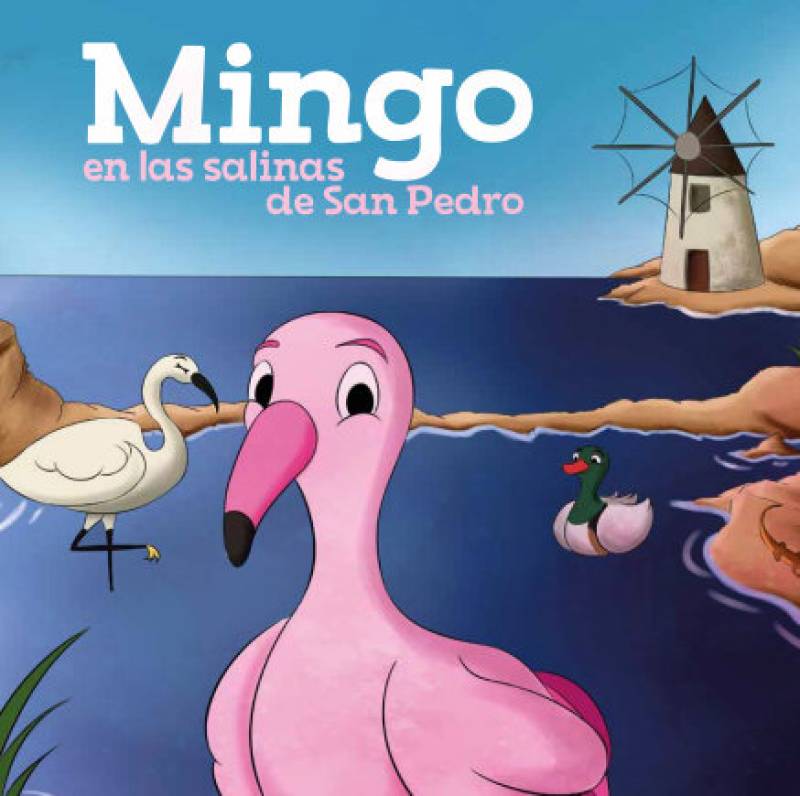 August 19 Mingo the flamingo goes on safari in San Pedro del Pinatar!