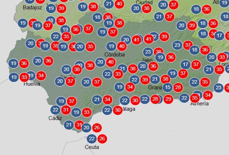 Andalucía weekly weather September 15-18: Summer warmth lingers with sunshine and coastal clouds