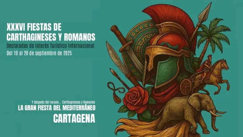 September 19 to 28 Fiestas de Carthagineses y Romanos Cartagena 2025