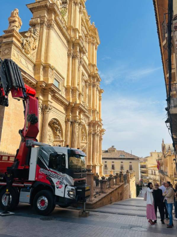 Lorca's magnificent Excolegiata de San Patricio gets essential façade restoration