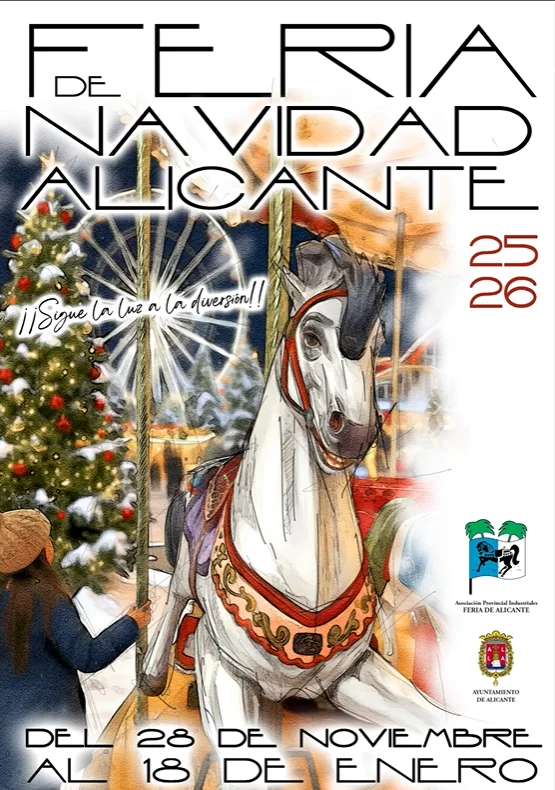 Alicante Christmas Fair: Rides, nostalgia and free €1 vouchers up for grabs