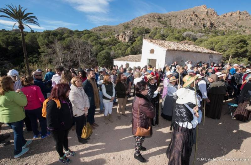 January 11 The Romería of El Cañar in the mountains between Isla Plana, La Azohía and Tallante