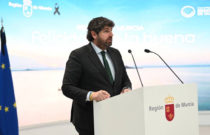 Murcia headed for record tourism numbers in 2026, regional President