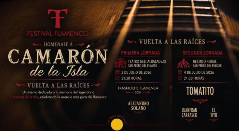July 3 and 4 Flamenco nights in San Pedro del Pinatar