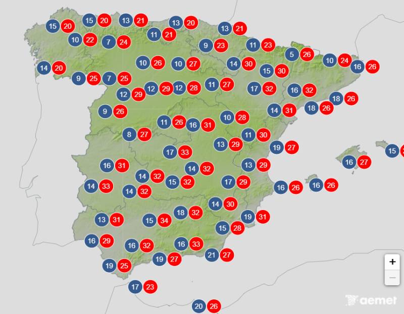 Spain weather forecast June 4 – 7: Cooler days ahead before the heat returns