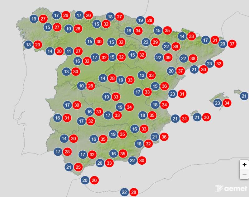 Spain weekend weather forecast June 25-28: Heatwave ends but temperatures stay sky-high