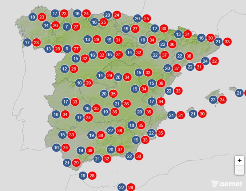 Spain weekend weather forecast June 25-28: Heatwave ends but temperatures stay sky-high