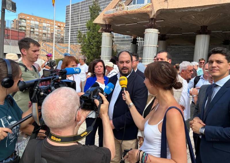 Los Alcázares Mayor speaks out against the proposed reform of the Mar Menor Protection Law