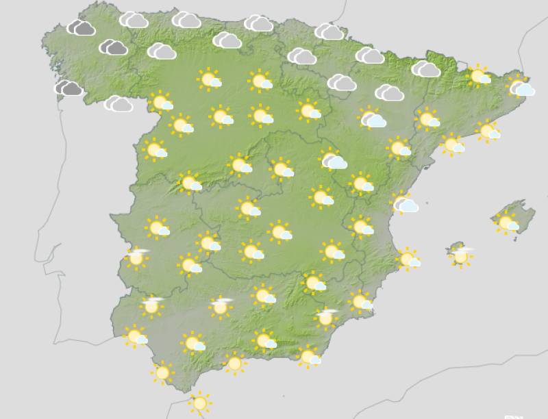 Spain weekly weather forecast October 19-22: Storm Adam clears to leave a calmer, cooler week