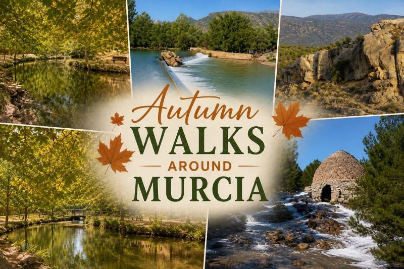 Four easy autumn walks to enjoy in the Region of Murcia