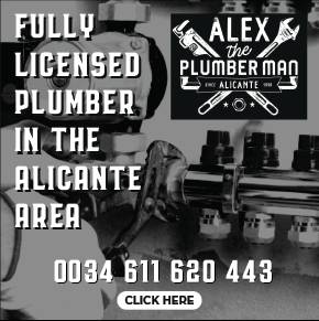 Alex the Plumber Alicante Lifestyle/Property banner