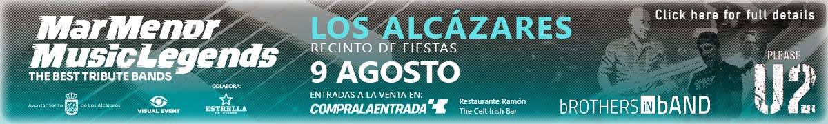 Los Alcazares Music Legends 1200 banner